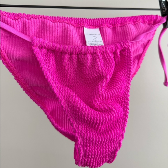 Good American Tie Bikini Bottom - Picture 2 of 5